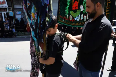 مراسم سنتی عزاداری اربعین حسینی در اهر