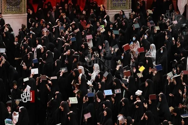 حضور میلیونی زائران عزادار در حرم امام علی (ع) + تصاویر