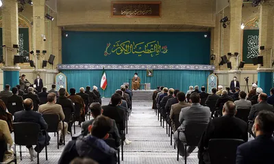 دیدار مداحان اهل‌بیت (ع) با رهبر انقلاب