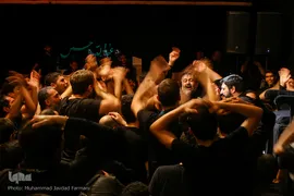 مراسم عزاداری شب شهادت امام رضا(ع)