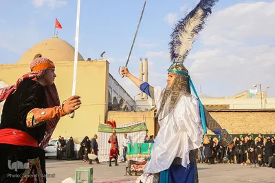 برگزاری مراسم تعزیه شهادت قاسم ابن حسن(ع) در شهرکرد