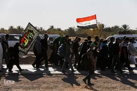 راهپیمایی اربعین مسیر نجف، کربلا / ۲