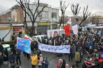حماسه ماندگار دانشگاهیان دانشگاه تبریز در راهپیمایی ۲۲ بهمن