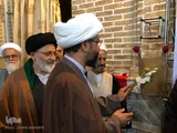 گلباران حجره طلبگی امام خمینی(ره) در اراک