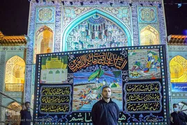 شب اول محرم در حرم شاهچراغ (ع)‎‎