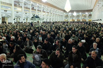 مراسم بزرگداشت سپهبد شهید حاج قاسم سلیمانی در  مصلی بزرگ حضرت امام خمینی(ره) تبریز
