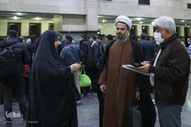طرح زائرین حرم رضوی