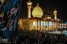 حسینیه ایران؛ شام غریبان در در حرم شاهچراغ (ع)