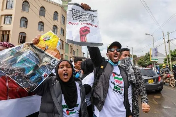Anti-israelische Demo in Kenia