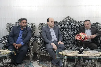 دیدار رئیس و معاونین جهاددانشگاهی استان سمنان با خانواده شهید مدافع حرم‎‎