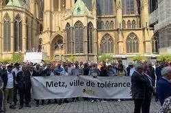 France : rassemblement à Metz après l'attaque contre une mosquée