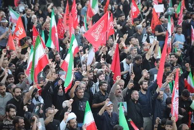 تشییع رهبر شهید در قم