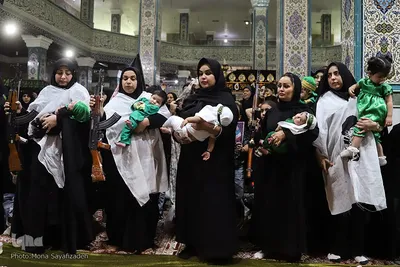 مراسم «شیرخوارگان عاشورایی» در اهواز