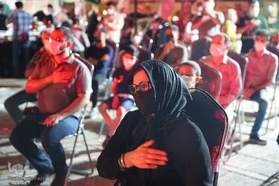 عزاداری موکب قرارگاه جهادی انقلاب در شیراز