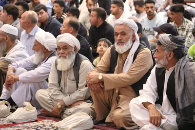 مهاجرین افغانستانی مقیم استان فارس در سوگ رهبر شهید امت