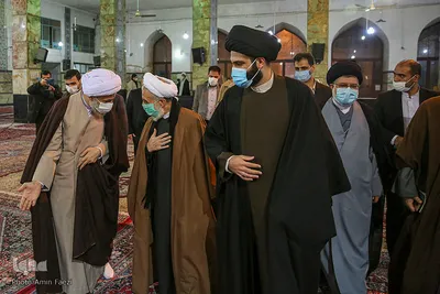 مراسم بزرگداشت شهید دستغیب در حرم شاهچراغ (ع)