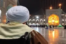 Ayətullah Şeyx İsa Qasım Məşhəd şəhərinə gəldi -FOTO