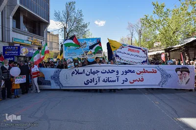 راهپیمایی روز جهانی قدس در چهارمحال و بختیاری