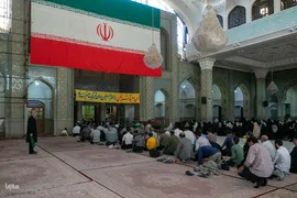 نماز عیدقربان در حرم حضرت عبدالعظیم حسنی(ع)