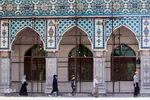 پیشرفت ساخت‌وساز در آستان علی‌بن مهزیار اهوازی 