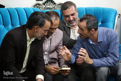دیدار نمایندگان جامعه قرآنی با خانواده شهید مدافع حرم «مرتضی کریمی»