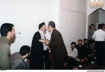 مرحوم علی اربابی و مرحوم حجت‌الاسلام ابوترابی‌فر