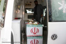 سوگواری ایام فاطمیه در جوار شهدای گمنام در اهواز