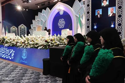 چهارمین روز مسابقات سراسری قرآن کریم بخش بانوان