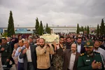 استقبال از پیکر شهید سیدعلاءالدین اسدپور‎