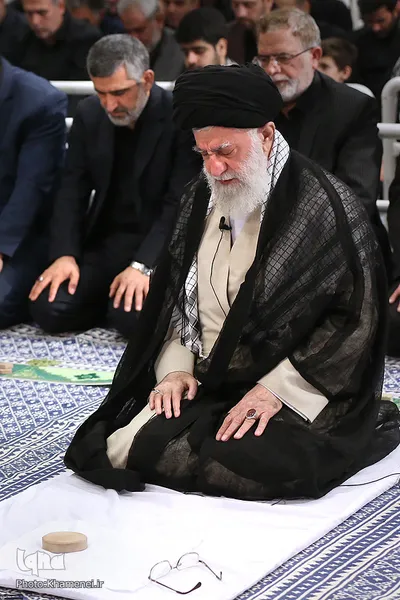 مراسم سوگواری سالروز شهادت امیرالمؤمنین در حسینیه امام خمینی