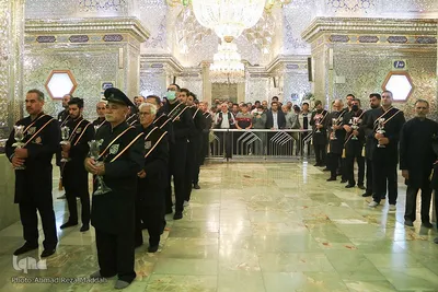 حضور معاون اول رئیس جمهور و وزیر کشور در حرم شاهچراغ