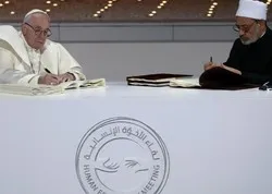Le pape et l'imam d'Al-Azhar appellent à la fraternité