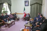 دیدار جهادگران جهاددانشگاهی فارس با نماینده ولی فقیه در استان فارس