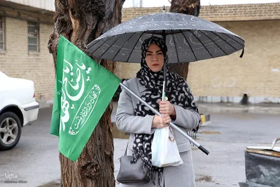راهپیمایی خودرویی در قزوین به مناسبت نیمه شعبان