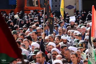 خروش ملایری‌ها علیه جنایت‌های رژیم کودک‌کش صهیونیستی