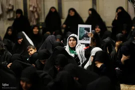 اجتماع دانشگاهیان دانشگاه‌های تهران در سوگ رییس جمهور