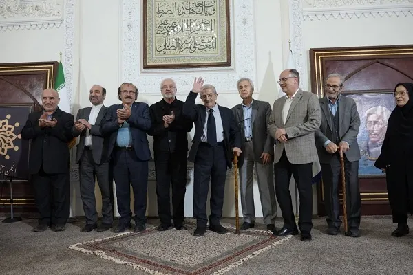 آئین نکوداشت سعید حمیدیان در انجمن آثار و مفاخر فرهنگی برگزار شد