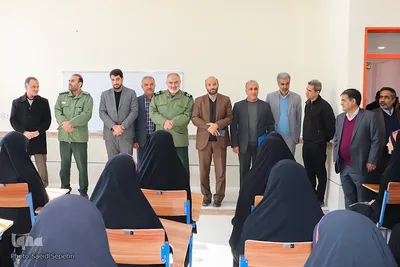 افتتاح مدرسه سردار سلیمانی در ملایر