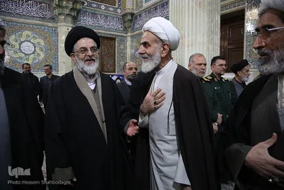 مراسم یادبود آیت‌الله سید محمد شاهچراغی در قم