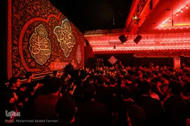مراسم عزاداری شب شهادت امام رضا(ع)