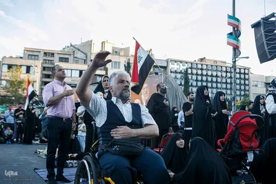 مراسم دعای عرفه در تهران