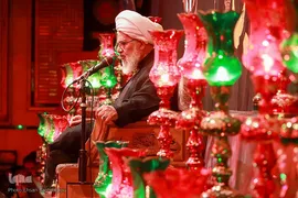 عزاداری شب ششم محرم حسینیه اعظم زنجان‎‎