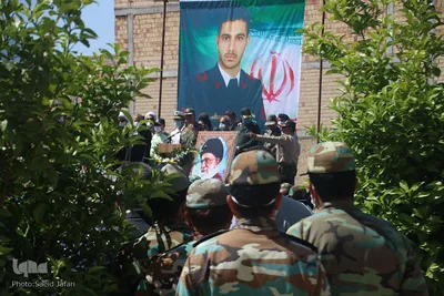 تشییع پیکر شهید «مهدی هاشمی خواه» در کلاله