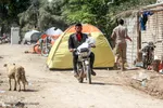 هوفل علی‌آباد گرفتار در سیل