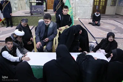 آیین وداع و تشییع پیکرهای مطهر ۱۱ شهید جنگ رمضان در شیراز