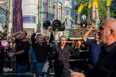عزاداری سنتی چک چکو در استهبان