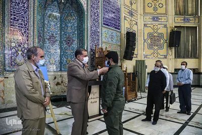 مراسم رونمایی از نشان سپاه حضرت محمد رسول الله (ص)