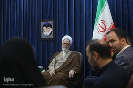 دیدار با آیت‌الله اعرافی