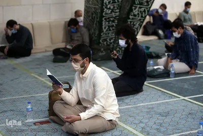 مراسم معنوی قرائت دعای «عرفه» در دانشگاه تهران