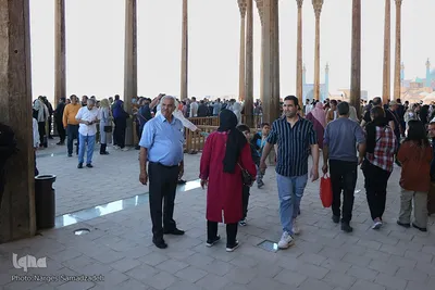میزبانی نقش جهان از مسافران نوروزی نصف جهان